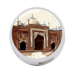 Agra Taj Mahal India Palace 4-port Usb Hub (one Side) by Celenk