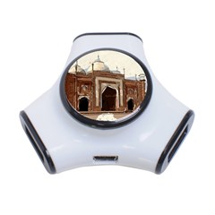 Agra Taj Mahal India Palace 3-port Usb Hub by Celenk