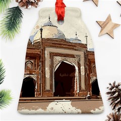 Agra Taj Mahal India Palace Bell Ornament (two Sides) by Celenk