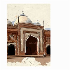 Agra Taj Mahal India Palace Small Garden Flag (two Sides) by Celenk