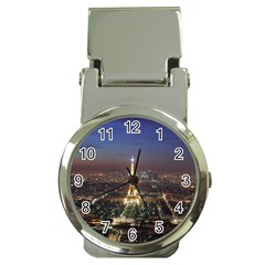 Paris At Night Money Clip Watches by Celenk