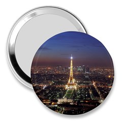 Paris At Night 3  Handbag Mirrors by Celenk