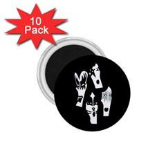 Kiss Band Logo 1 75  Magnets (10 Pack)  by Celenk