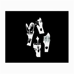 Kiss Band Logo Small Glasses Cloth (2-side) by Celenk