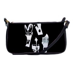 Kiss Band Logo Shoulder Clutch Bags by Celenk