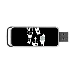 Kiss Band Logo Portable Usb Flash (one Side) by Celenk