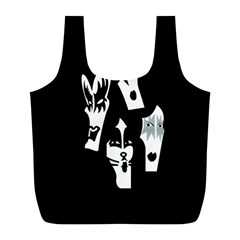 Kiss Band Logo Full Print Recycle Bags (l)  by Celenk