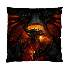 Dragon Legend Art Fire Digital Fantasy Standard Cushion Case (one Side) by Celenk