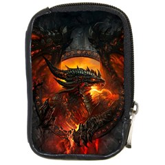 Dragon Legend Art Fire Digital Fantasy Compact Camera Cases by Celenk