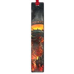 Dragon Legend Art Fire Digital Fantasy Large Book Marks by Celenk