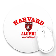 Harvard Alumni Just Kidding Round Mousepads by Celenk