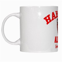 Harvard Alumni Just Kidding White Mugs by Celenk