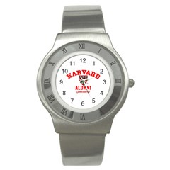 Harvard Alumni Just Kidding Stainless Steel Watch