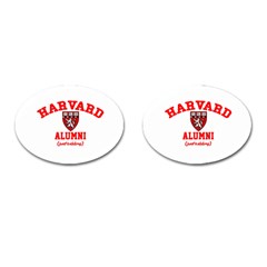 Harvard Alumni Just Kidding Cufflinks (oval)