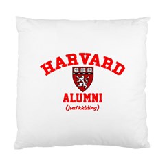 Harvard Alumni Just Kidding Standard Cushion Case (two Sides) by Celenk