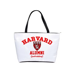 Harvard Alumni Just Kidding Shoulder Handbags by Celenk