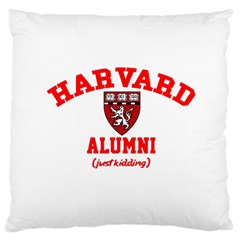 Harvard Alumni Just Kidding Large Cushion Case (two Sides) by Celenk