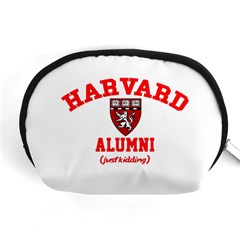 Harvard Alumni Just Kidding Accessory Pouches (medium)  by Celenk