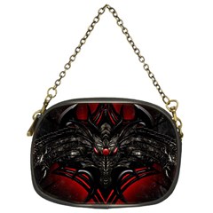 Black Dragon Grunge Chain Purses (one Side)  by Celenk