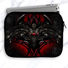 Black Dragon Grunge Apple Ipad 2/3/4 Zipper Cases by Celenk