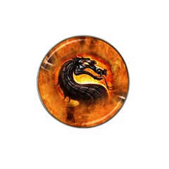 Dragon And Fire Hat Clip Ball Marker (4 Pack) by Celenk