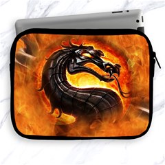 Dragon And Fire Apple Ipad 2/3/4 Zipper Cases by Celenk