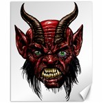 Krampus Devil Face Canvas 16  x 20   15.75 x19.29  Canvas - 1