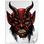 Krampus Devil Face Canvas 18  x 24   17.8 x23.08  Canvas - 1