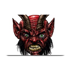 Krampus Devil Face Plate Mats