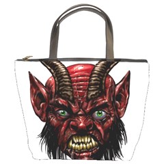 Krampus Devil Face Bucket Bags