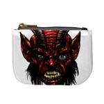 Krampus Devil Face Mini Coin Purses Front