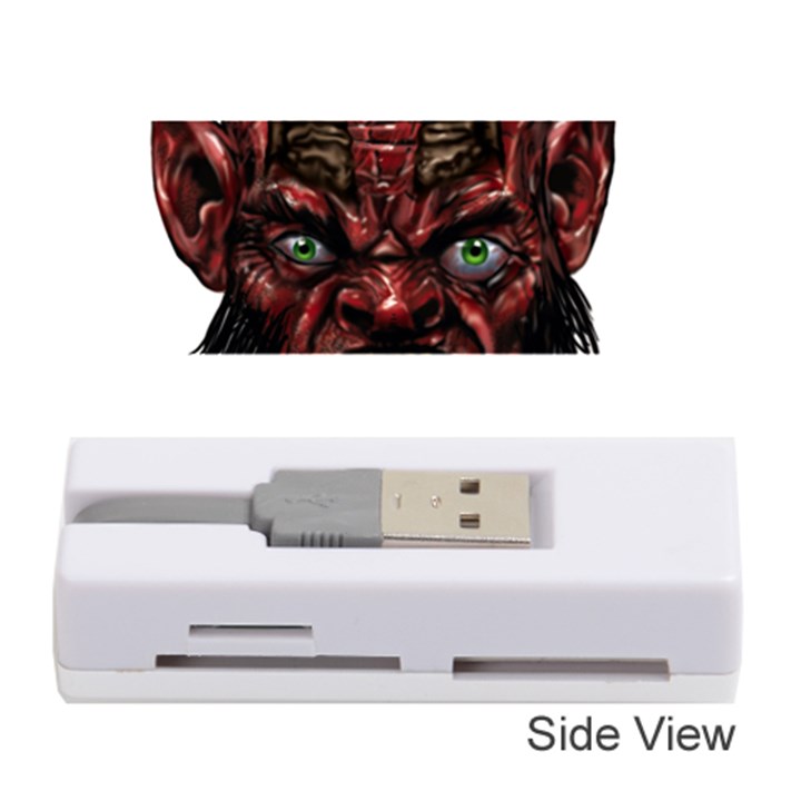 Krampus Devil Face Memory Card Reader (Stick) 