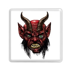 Krampus Devil Face Memory Card Reader (square)  by Celenk