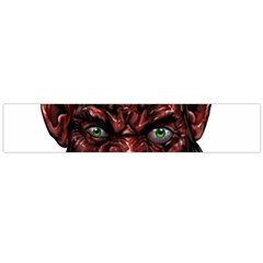 Krampus Devil Face Large Flano Scarf  by Celenk