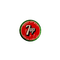 Fresh Up With  7 Up Bottle Cap Tin Metal 1  Mini Magnets by Celenk