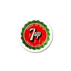 Fresh Up With  7 Up Bottle Cap Tin Metal Golf Ball Marker by Celenk