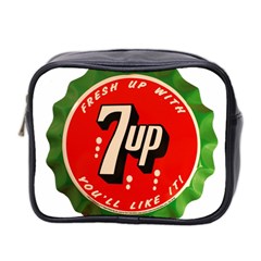 Fresh Up With  7 Up Bottle Cap Tin Metal Mini Toiletries Bag 2-side by Celenk