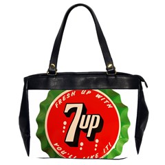 Fresh Up With  7 Up Bottle Cap Tin Metal Office Handbags (2 Sides)  by Celenk