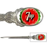 Fresh Up With  7 Up Bottle Cap Tin Metal Letter Openers Front