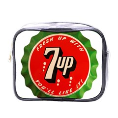 Fresh Up With  7 Up Bottle Cap Tin Metal Mini Toiletries Bags by Celenk