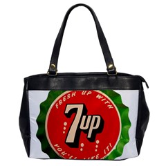 Fresh Up With  7 Up Bottle Cap Tin Metal Office Handbags by Celenk