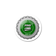 Fresh Taste Fizzy Lime Bottle Cap Golf Ball Marker by Celenk