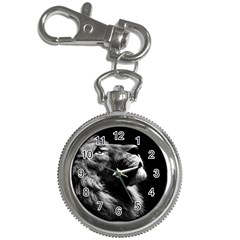 Male Lion Face Key Chain Watches by Celenk