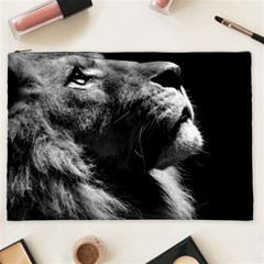 Male Lion Face Cosmetic Bag (xxl)  by Celenk