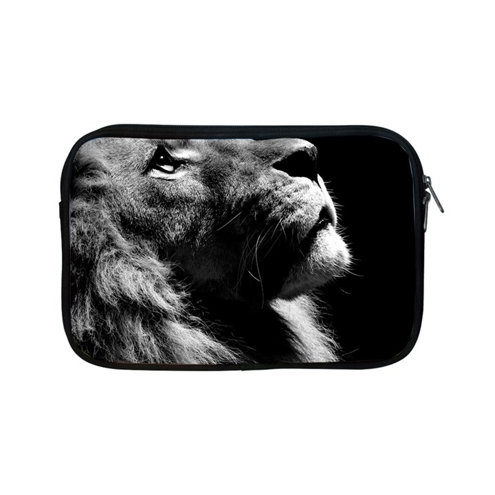 Male Lion Face Apple iPad Mini Zipper Cases