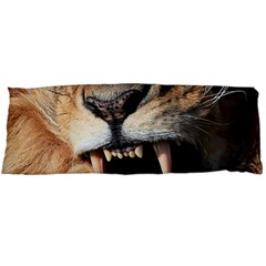 Male Lion Angry Body Pillow Case (dakimakura) by Celenk