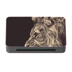 Angry Male Lion Memory Card Reader With Cf by Celenk