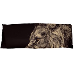 Angry Male Lion Body Pillow Case Dakimakura (two Sides) by Celenk