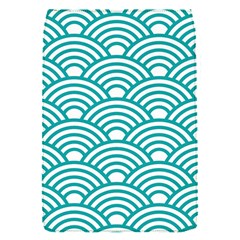 Art Deco Teal Flap Covers (s)  by NouveauDesign