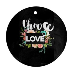 Love Ornament (round) by NouveauDesign